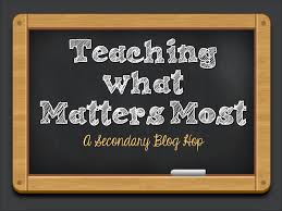 What matters in teaching and learning?