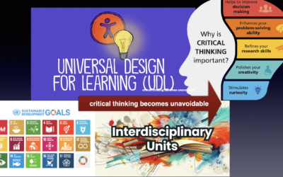 CRITICAL THINKING with Universal Design for Learning (UDL).